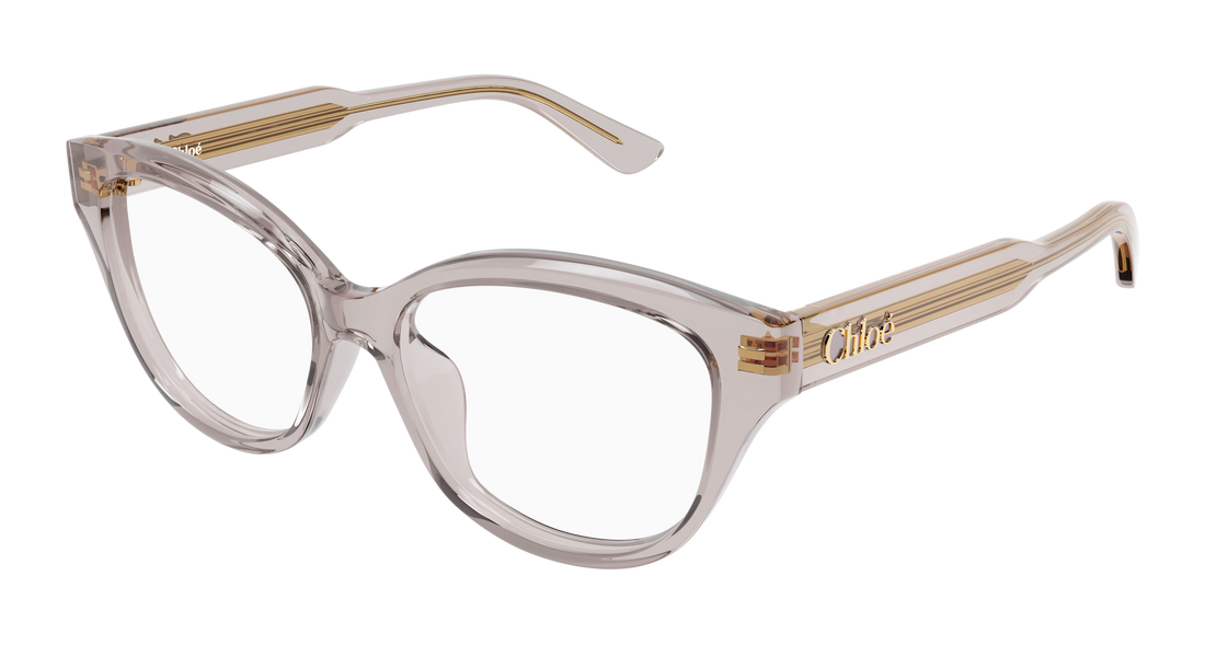 Brillen chloé ch0381ol 003 gris cat eye femenino größe 51mm - Hauptansicht