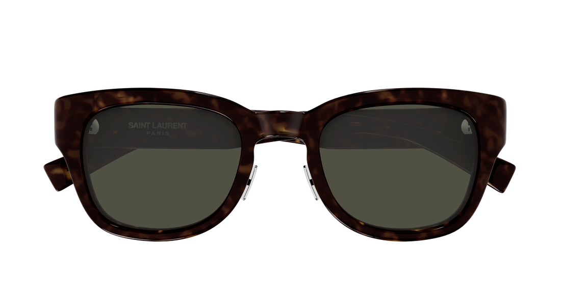 Óculos de sol saint laurent sl 957/j 006 havana rectangular / squared femenino tamanho 50mm - Vista de detalhe