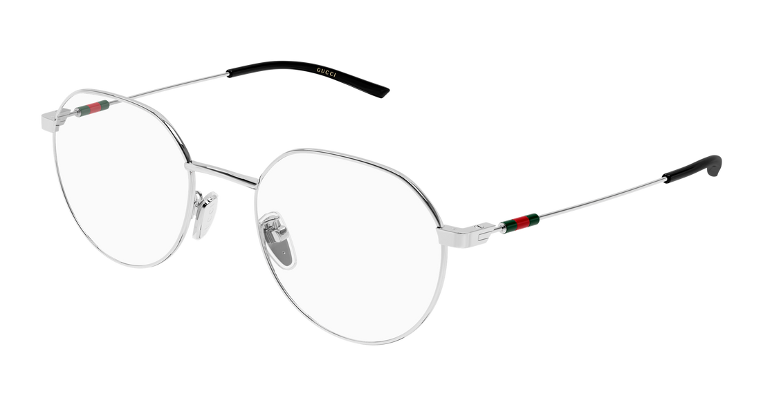 Occhiali da vista gucci gg2141ok 001 plateado round/oval/panthos unisex taglia 51mm - Vista principale