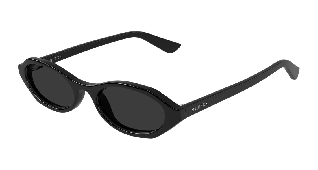 Sonnenbrillen alexander mcqueen am0559s 001 negro round/oval/panthos femenino größe 51mm - Hauptansicht