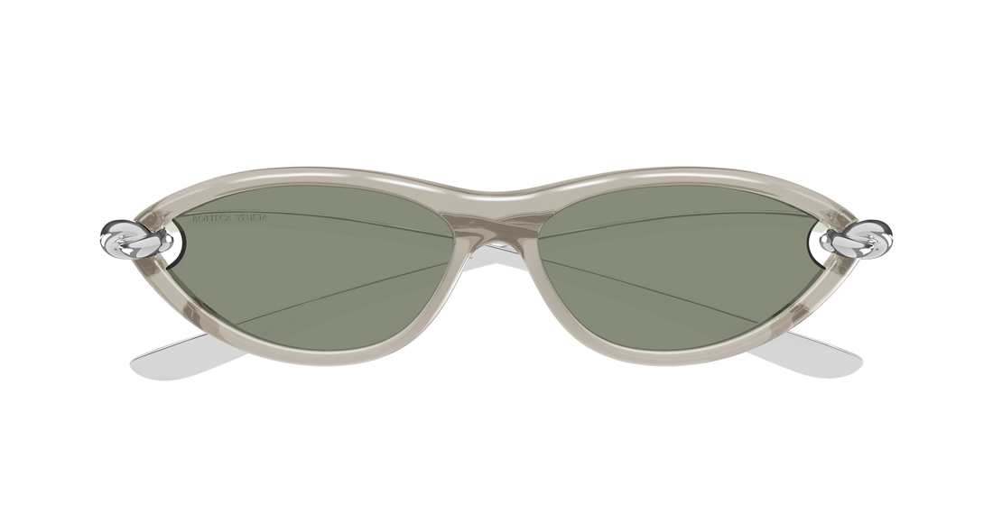 Sunglasses bottega veneta bv1390s 005 beige cat eye femenino size 56mm - Detailed view