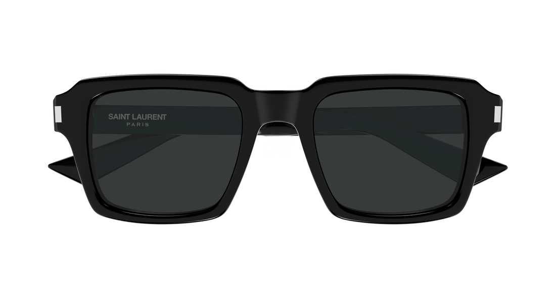 Óculos de sol saint laurent sl 947 001 negro rectangular / squared masculino tamanho 50mm - Vista de detalhe