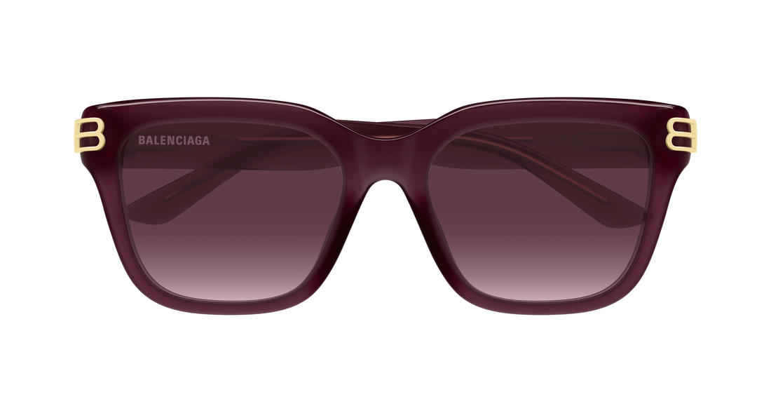 Occhiali da sole balenciaga bb0433sk 008 rojo rectangular / squared femenino taglia 56mm - Vista dettagliata