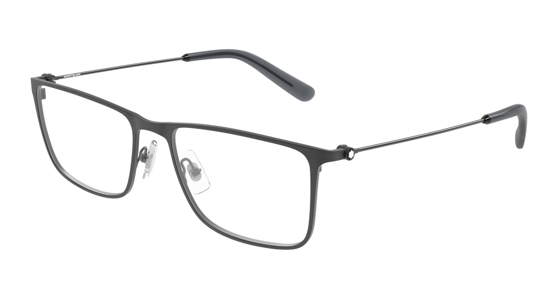 Occhiali da vista montblanc mb0464o 002 plateado rectangular / squared masculino taglia 54mm - Vista principale