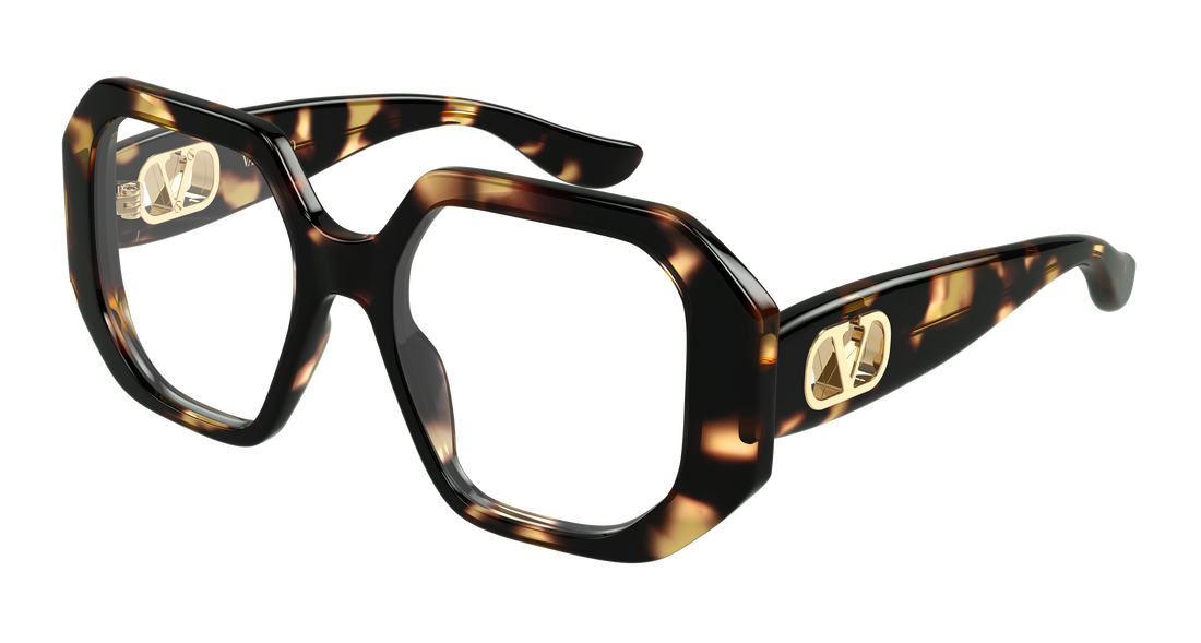 Occhiali da vista valentino vg0003o 002 havana geometrical/directional femenino taglia 51mm - Vista principale