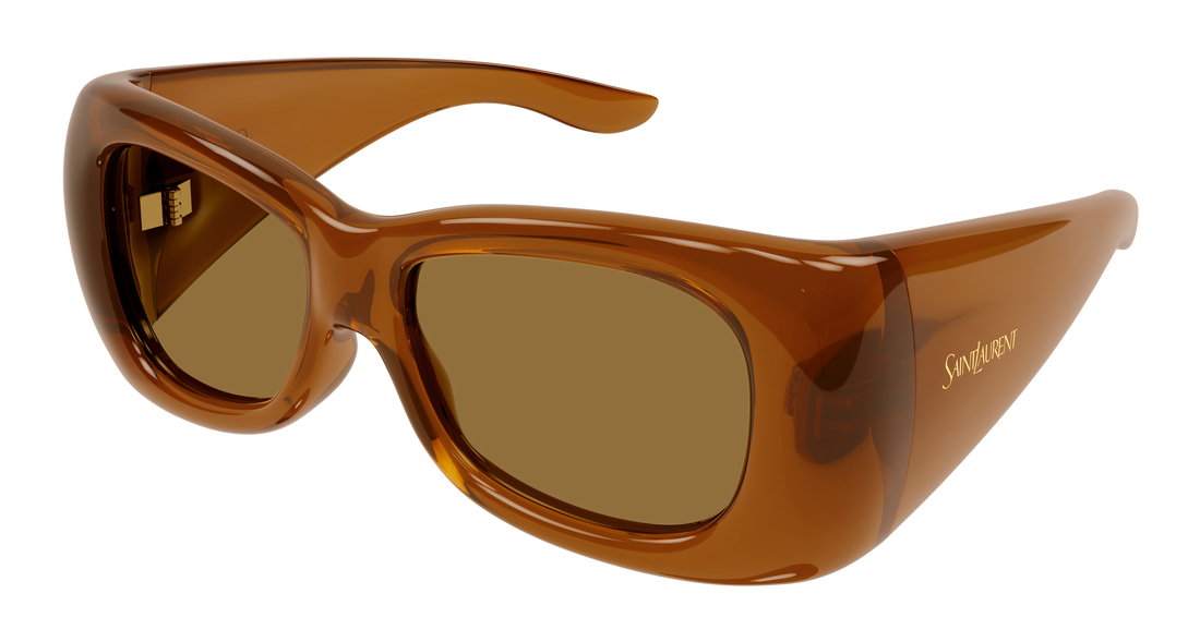 Sonnenbrillen saint laurent sl 901 howl 007 marron rectangular / squared unisex größe 61mm - Hauptansicht