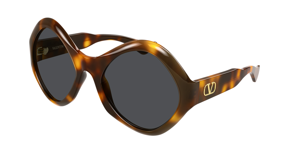 Sunčane naočale valentino vg0069s 001 havana round/oval/panthos unisex veličina 61mm - Glavni prikaz