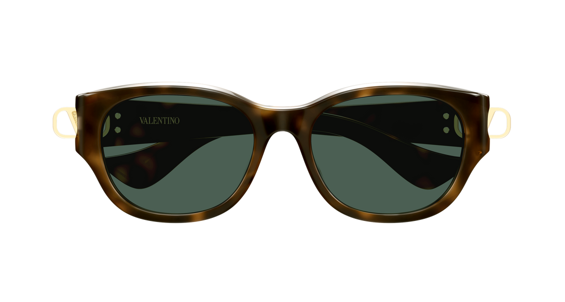 Sunglasses valentino vg0039sk 003 havana rectangular / squared femenino size 55mm - Detailed view