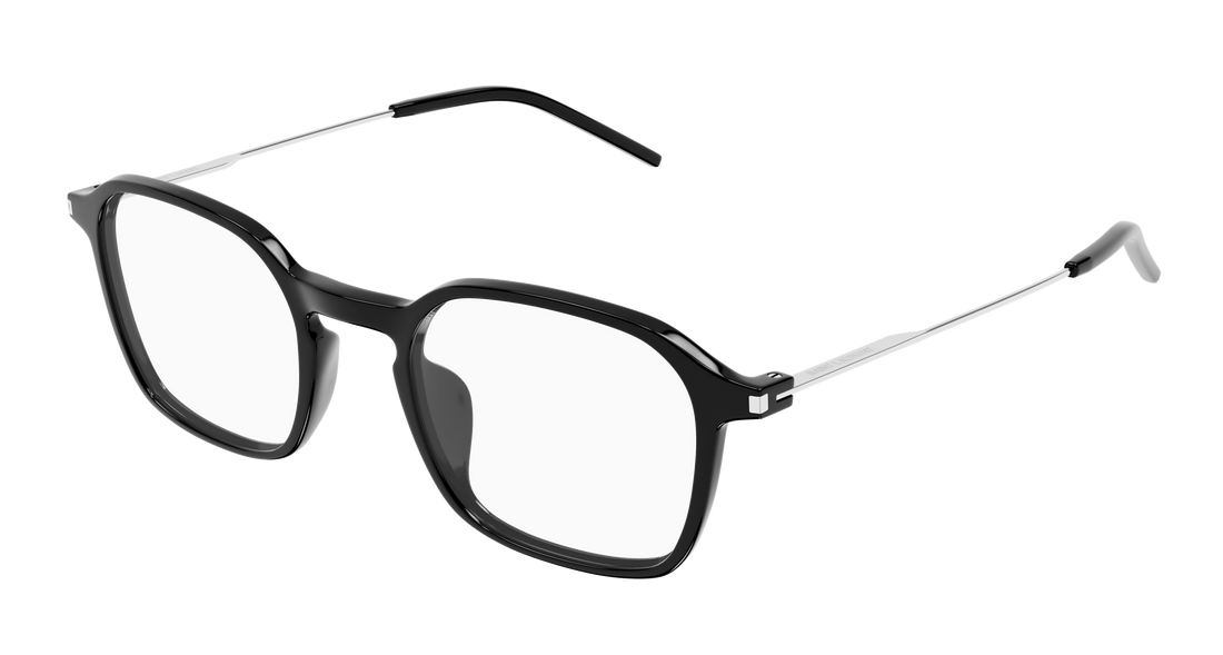 Prescription glasses saint laurent sl 954 001 negro rectangular / squared masculino size 49mm - Main view