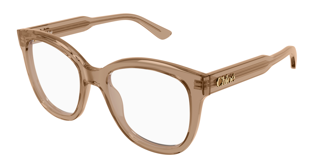 Dioptrijske naočale chloé ch0378o 005 marron rectangular / squared femenino veličina 54mm - Glavni prikaz