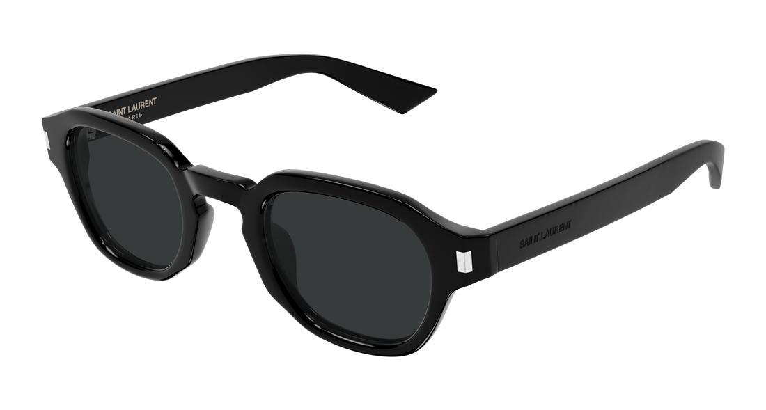 Óculos de sol saint laurent sl 946 001 negro round/oval/panthos masculino tamanho 46mm - Vista principal