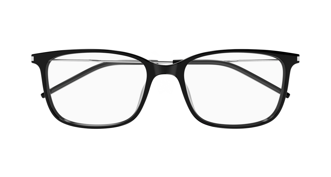 Prescription glasses saint laurent sl 956 001 negro rectangular / squared masculino size 54mm - Detailed view