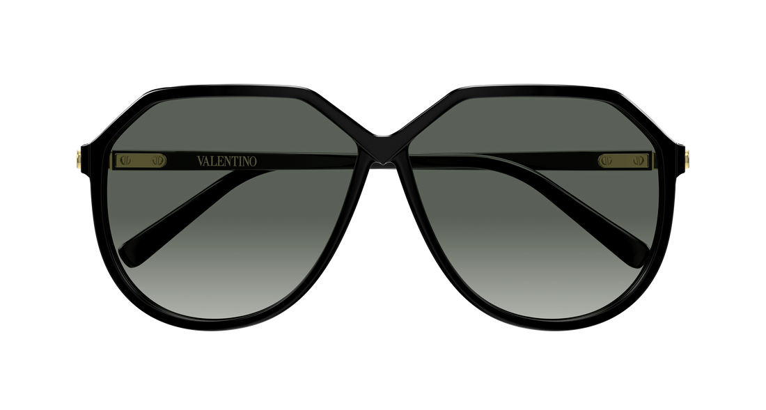 Sunglasses valentino vg0026s 001 negro geometrical/directional femenino size 61mm - Detailed view