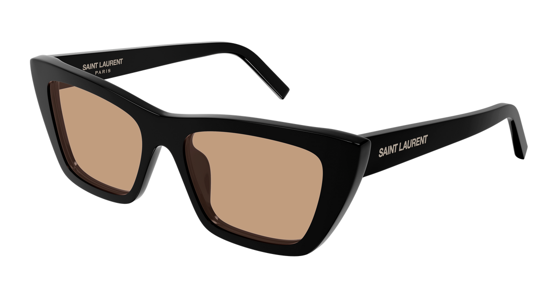 Solbriller saint laurent sl 276 mica 066 negro cat eye femenino størrelse 55mm - Hovedvisning