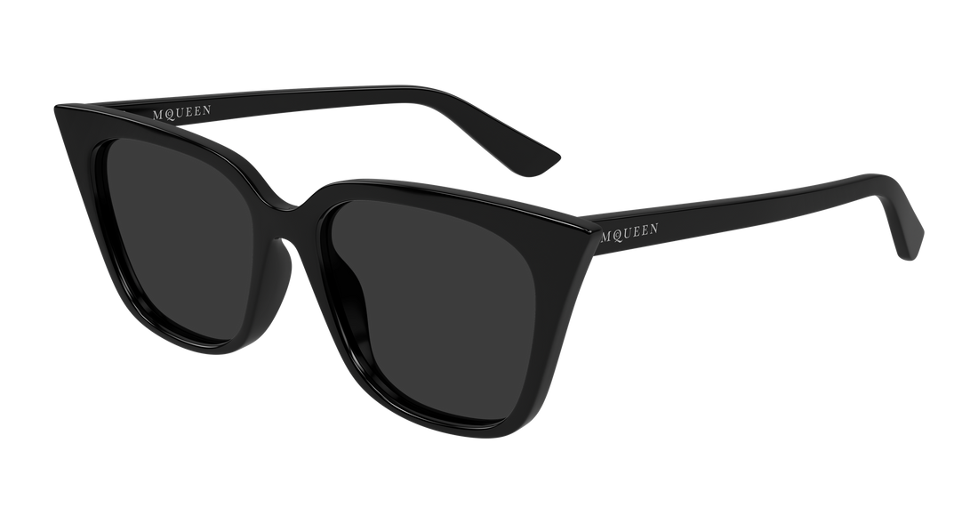 Óculos de sol alexander mcqueen am0556s 001 negro cat eye femenino tamanho 53mm - Vista principal