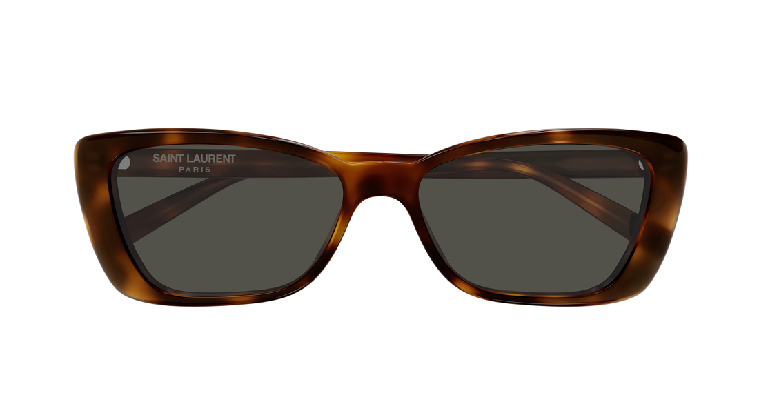 Occhiali da sole saint laurent sl 943 002 havana rectangular / squared femenino taglia 54mm - Vista dettagliata