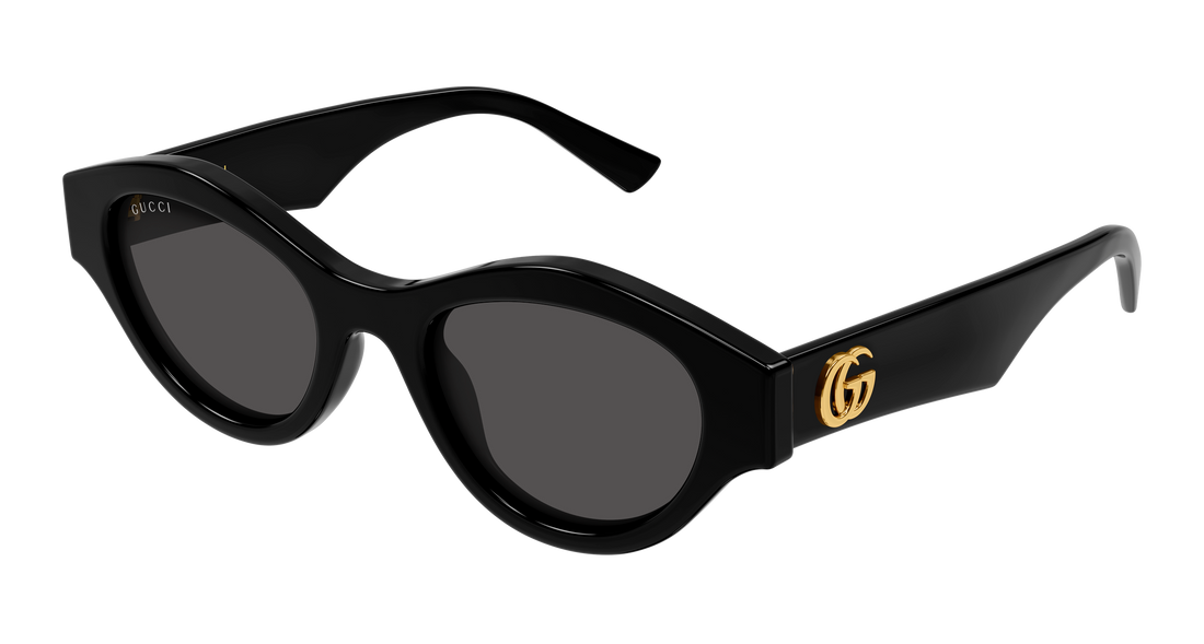 Solbriller gucci gg2207s 001 negro cat eye femenino størrelse 51mm - Hovedvisning