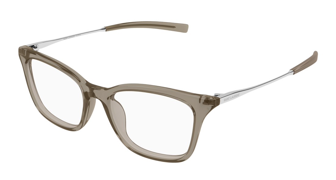 Occhiali da vista saint laurent sl 933 003 marron cat eye femenino taglia 52mm - Vista principale