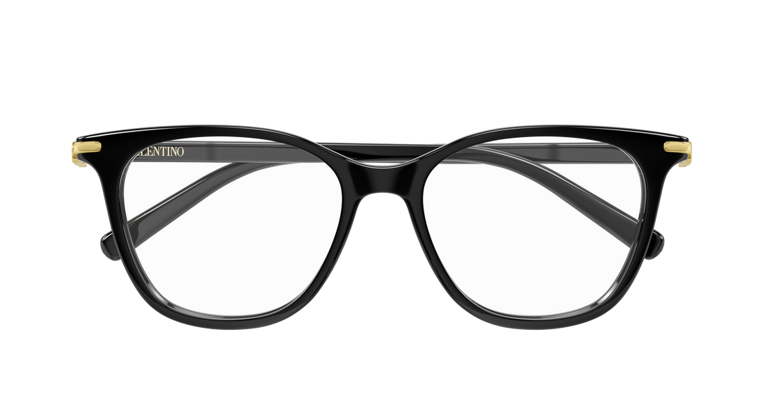 Occhiali da vista valentino vg0050o 001 negro rectangular / squared femenino taglia 51mm - Vista dettagliata