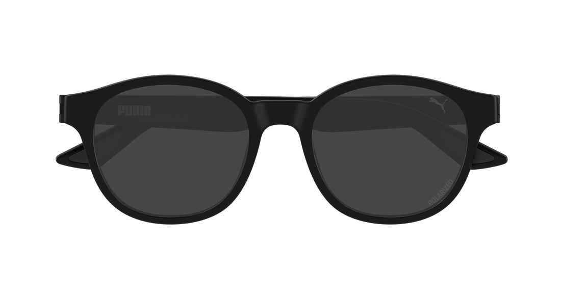 Gafas de sol puma pu0522s 002 negro round/oval/panthos masculino talla 52mm - Vista de detalle