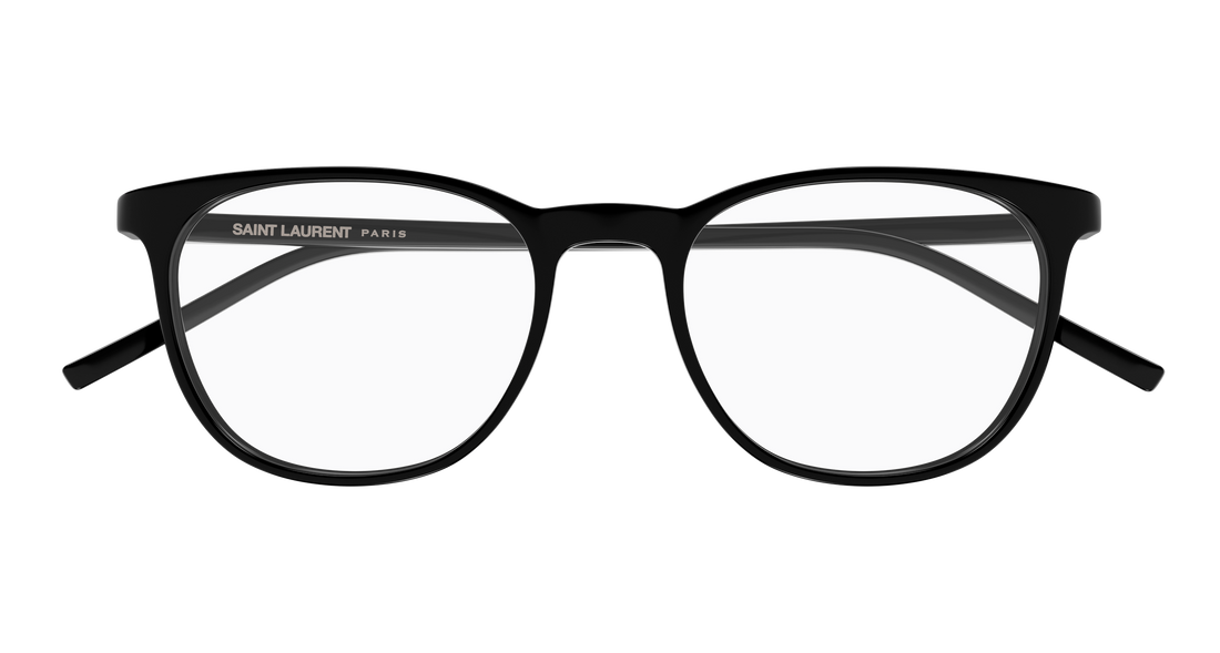 Lunettes de vue saint laurent sl 884 001 negro round/oval/panthos unisex taille 51mm - Vue détaillée