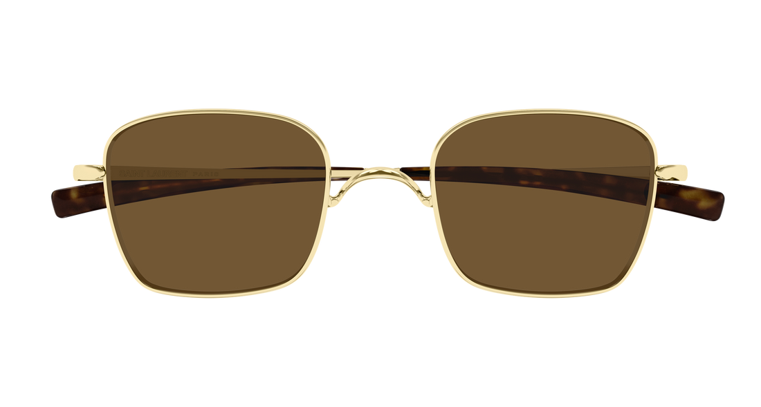 Sunglasses saint laurent sl 949 t 003 dorado rectangular / squared masculino size 47mm - Detailed view