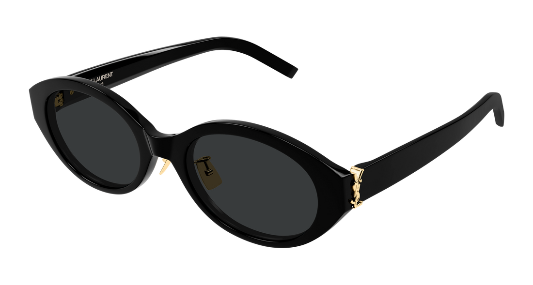 Óculos de sol saint laurent sl m181/j 001 negro round/oval/panthos femenino tamanho 54mm - Vista principal