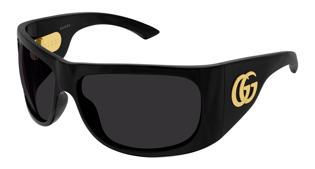 Óculos de sol gucci gg2170s 001 negro geometrical/directional femenino tamanho 66mm - Vista principal
