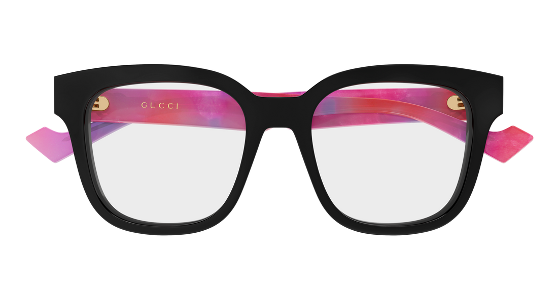 Occhiali da vista gucci gg0958o 016 negro rectangular / squared femenino taglia 52mm - Vista dettagliata