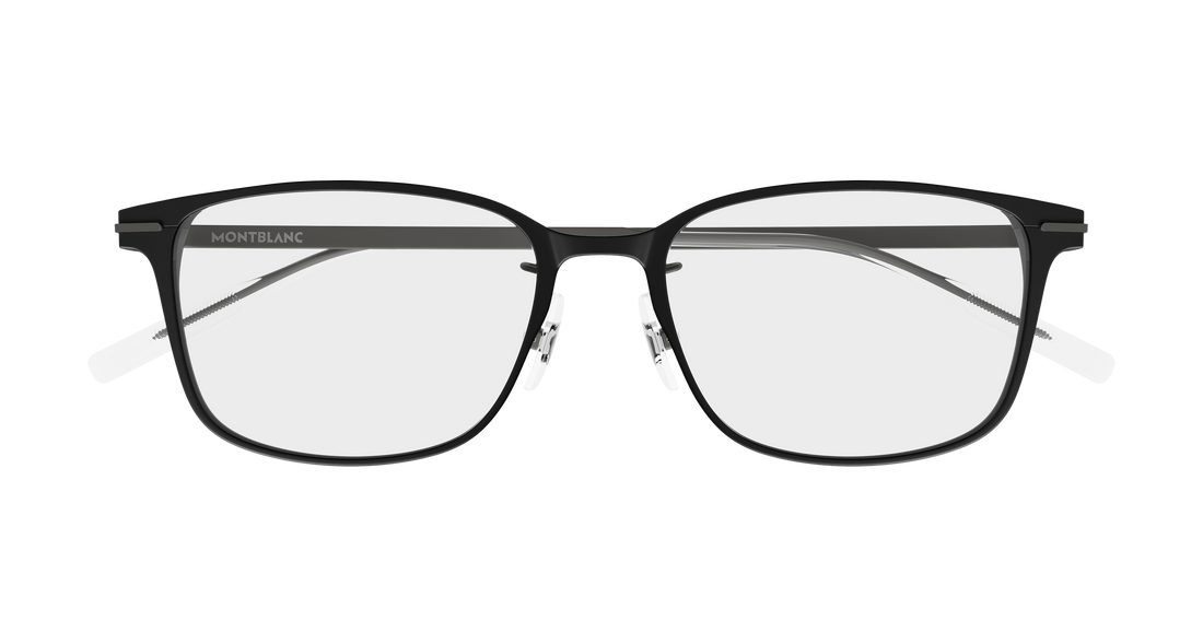 Glasögon montblanc mb0532oj 002 negro rectangular / squared masculino storlek 53mm - Detaljvy