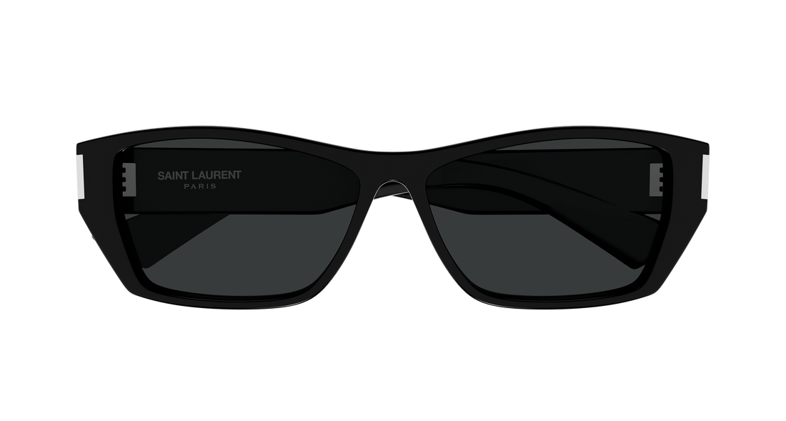Óculos de sol saint laurent sl 928 001 negro rectangular / squared femenino tamanho 57mm - Vista de detalhe