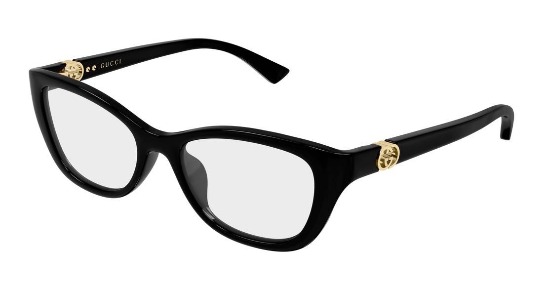 Briller gucci gg2196ol 005 negro cat eye femenino størrelse 53mm - Hovedvisning