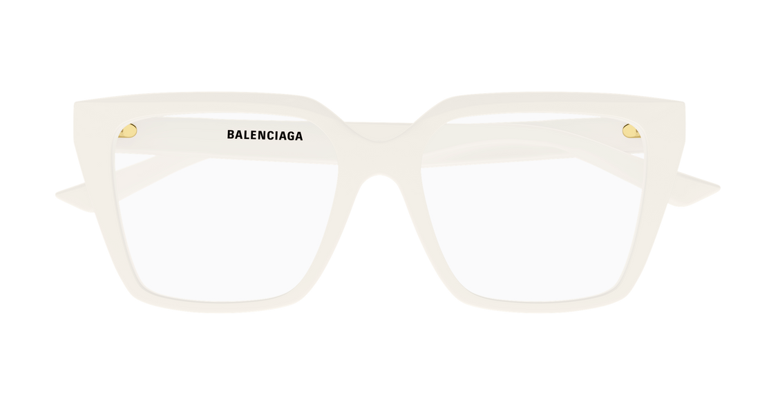 Occhiali da vista balenciaga bb0130o 014 blanco rectangular / squared femenino taglia 53mm - Vista dettagliata