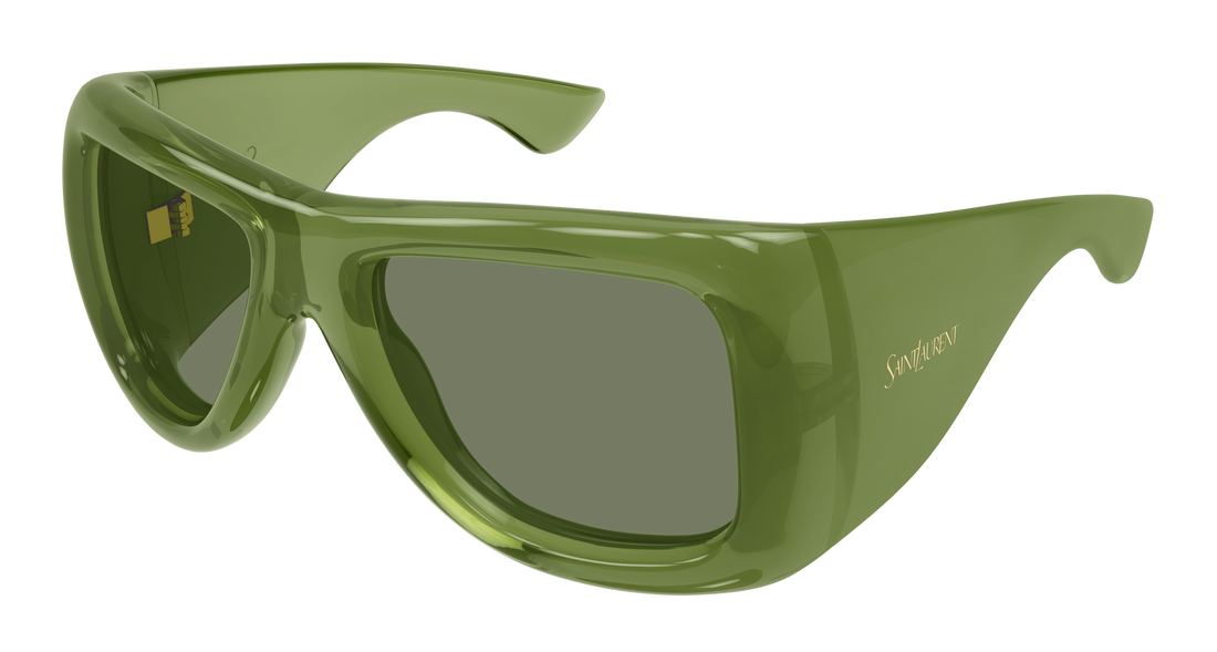 Gafas de sol saint laurent sl 902 howl 010 verde pilot/navigator unisex talla 63mm - Vista principal
