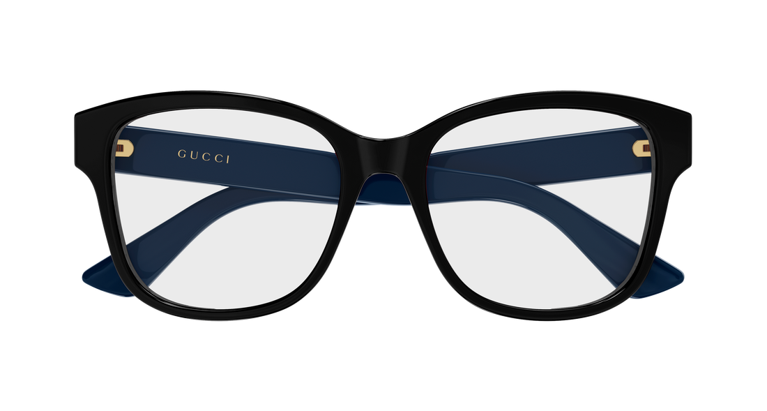 Occhiali da vista gucci gg1340o 010 negro rectangular / squared femenino taglia 54mm - Vista dettagliata