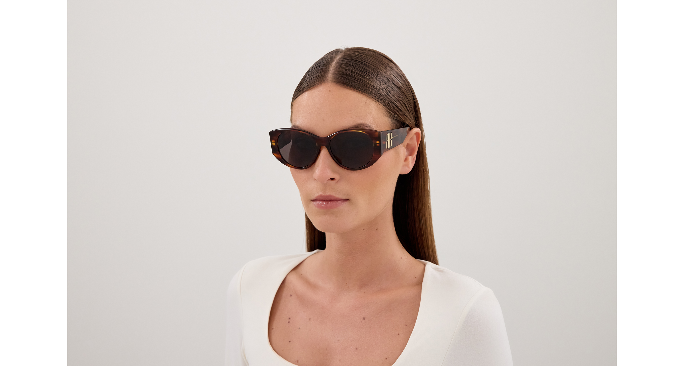 BALENCIAGA BB0455S 005 55