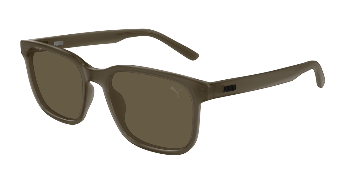 Gafas de sol puma pu0527s 005 marron rectangular / squared masculino talla 55mm - Vista principal