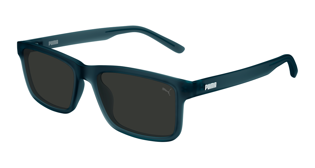 Sunglasses puma pu0544s 003 azul rectangular / squared masculino size 55mm - Main view