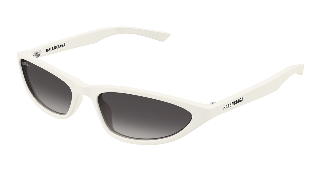 Sunglasses balenciaga bb0402s 006 blanco round/oval/panthos femenino size 59mm - Main view
