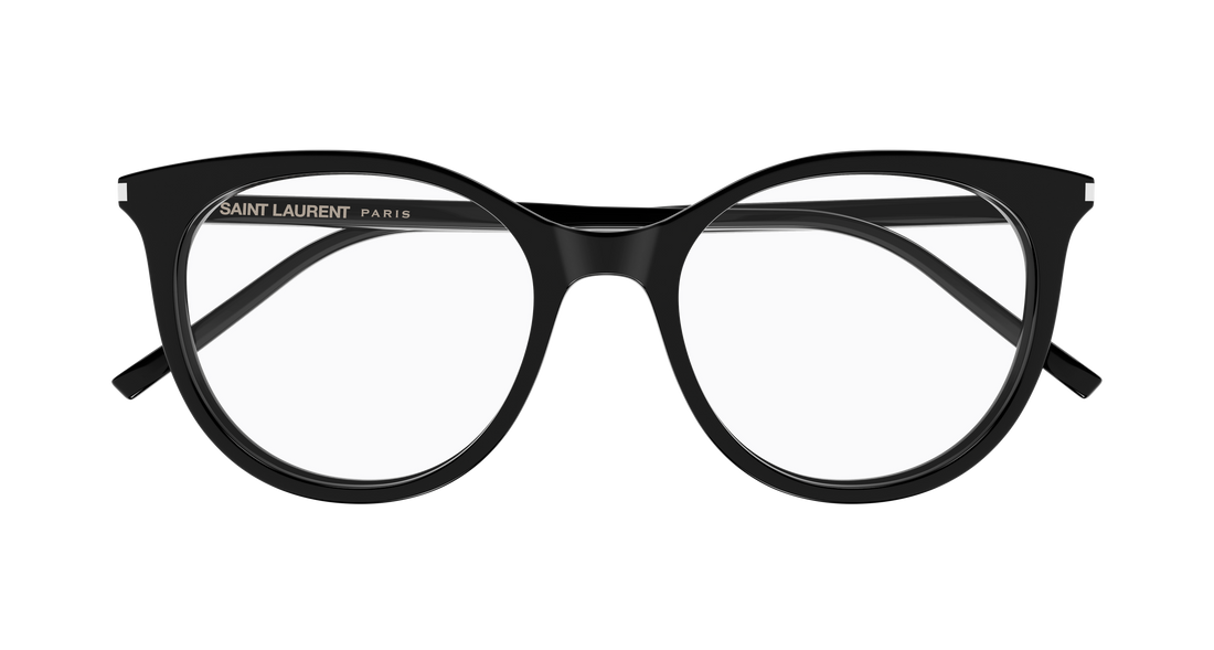 Lunettes de vue saint laurent sl 891 001 negro cat eye femenino taille 52mm - Vue détaillée