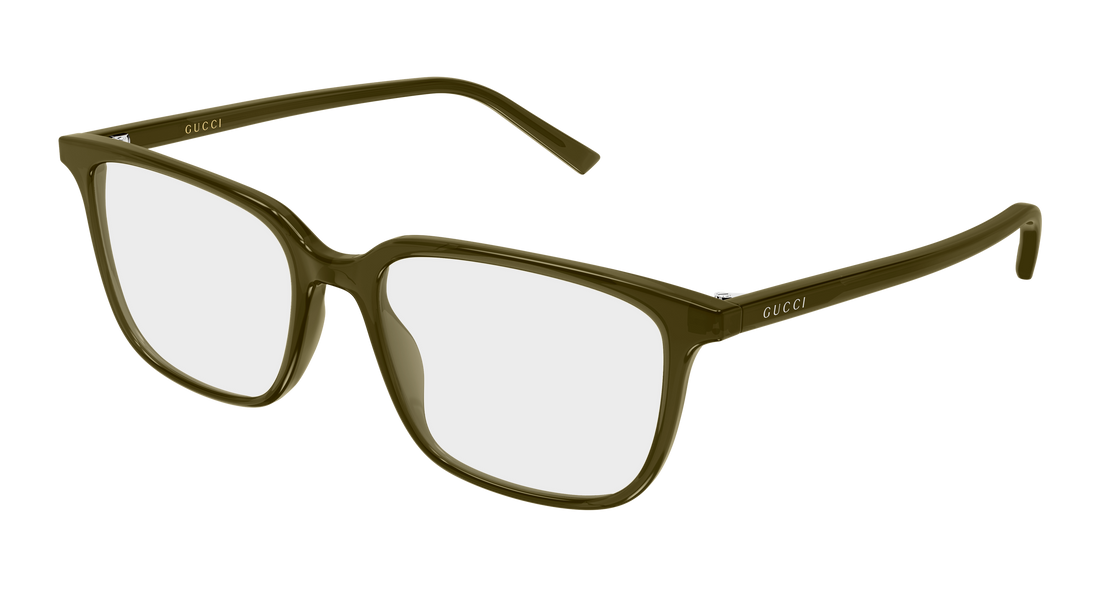 Lunettes de vue gucci gg2238o 008 verde round/oval/panthos masculino taille 56mm - Vue principale