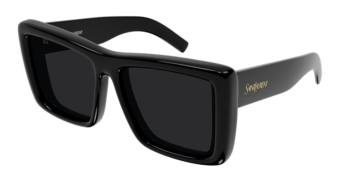 Óculos de sol saint laurent sl 900 howl 001 negro rectangular / squared femenino tamanho 61mm - Vista principal