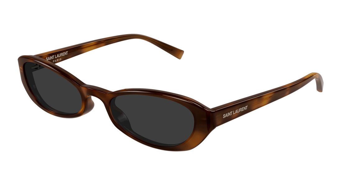 Sunglasses saint laurent sl 871 004 havana round/oval/panthos unisex size 51mm - Main view