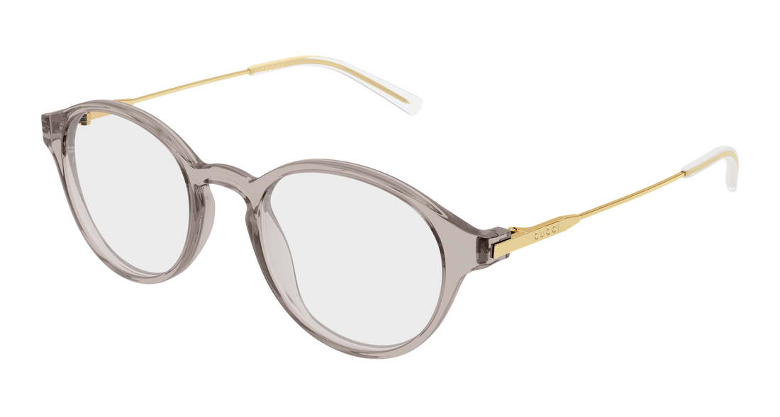 Lunettes de vue gucci gg2253ok 003 gris round/oval/panthos masculino taille 51mm - Vue principale