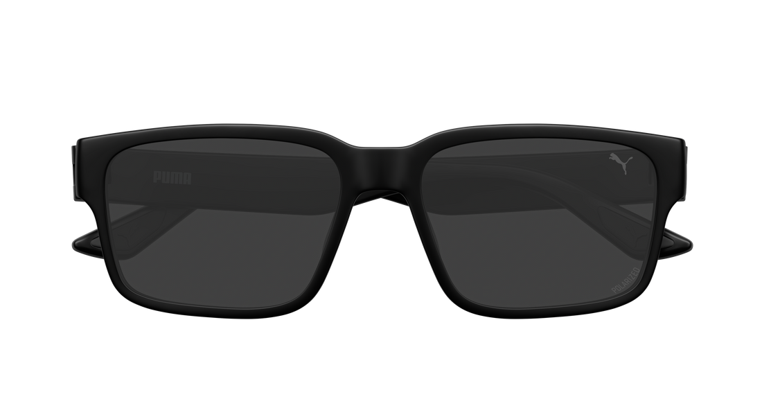 Sunglasses puma pu0542s 001 negro rectangular / squared masculino size 57mm - Detailed view