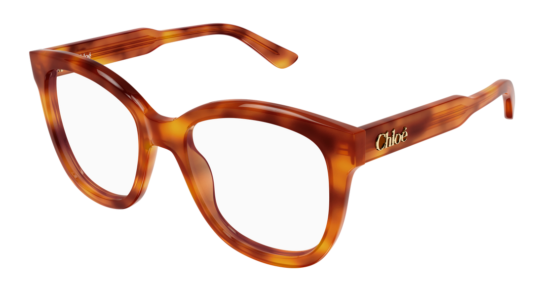 Dioptrijske naočale chloé ch0378o 002 havana rectangular / squared femenino veličina 54mm - Glavni prikaz