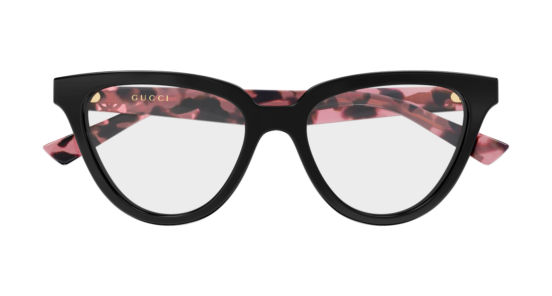 Occhiali da vista gucci gg2179o 003 negro cat eye femenino taglia 52mm - Vista dettagliata