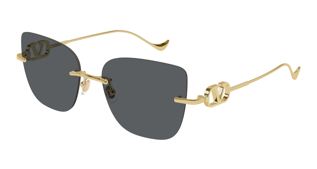 Sunglasses valentino vg0033s 001 dorado geometrical/directional femenino size 54mm - Main view