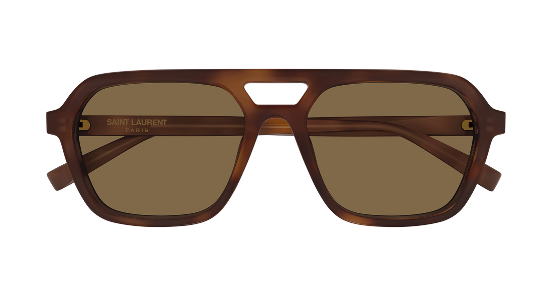 Gafas de sol saint laurent sl 905 003 havana rectangular / squared unisex talla 55mm - Vista de detalle