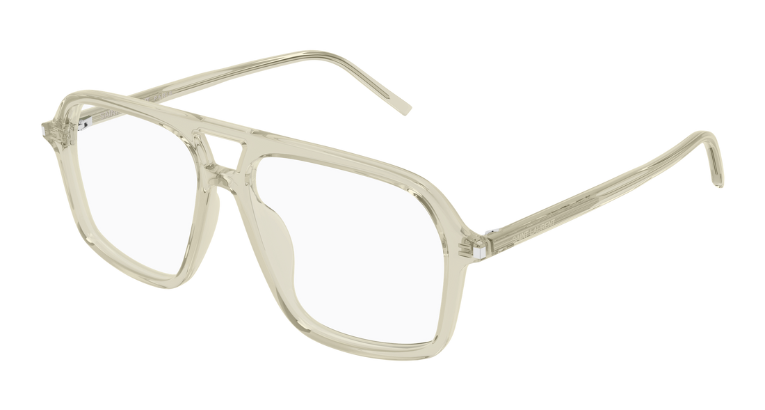 Occhiali da vista saint laurent sl 960 004 verde pilot/navigator femenino taglia 55mm - Vista principale